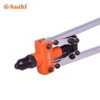 Heavy duty double hand riveter gun tool